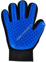 HOMEPET 17 см х 23 см расческа-перчатка массажная для вычесывания шерсти для животных