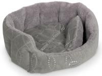 NOBBY CENO 45 см х 40 см х 19 см лежак мягкий серый 