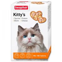 BEAPHAR Kitty`s MIX 180 таблеток комплекс витаминов для кошек таурин, биотин, протеин, сыр BEAPHAR Kitty`s MIX 180 таблеток комплекс витаминов для кошек таурин, биотин, протеин, сыр