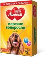 MULTI ЛАКОМКИ 100 таб морские водоросли для собак