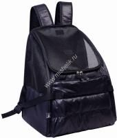 NOBBY MALTA 35 см х 22 см х 40 см переноска-кенгуру черная 