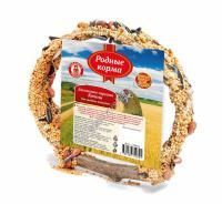 РОДНЫЕ КОРМА D 15 см 150 г лакомство-игрушка качели для средних попугаев 