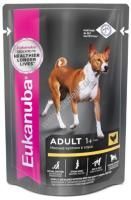 EUKANUBA ADULT ALL BREED CHICKEN 100 гр пауч влажный корм для взрослых собак всех пород, курица в соусе 