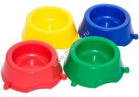 ДАРЭЛЛ 250 мл миска для щенков пластиковая с ножками, бирюзовая 