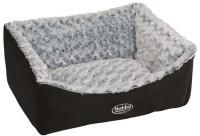 NOBBY ARUSHA 45 см х 40 см х 18 см лежак мягкий черный 