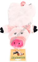 HOMEPET 59 см х 19,5 см игрушка для собак поросенок с пищалкой и шуршащим эффектом плюш