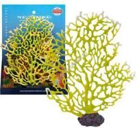 FAUNA INT 22 см х 5 см х 27 см декорация коралл желтый 