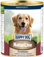 HAPPY DOG Natur Line 970 г консервы для собак с ягненком, с сердцем, печенью и рубцом 