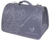 DOGMAN Лира №1 35х23х22 см сумка-переноска цвет серый 