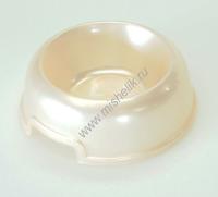 HOMEPET 200 мл миска для животных бежевый перламутр