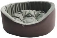 HOMEPET Montana №1 43 см х 38 см х 15 см лежак нефритовый для домашних животных