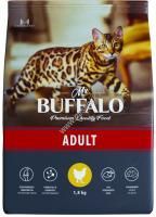 MR.BUFFALO ADULT 1,8 кг сухой корм для кошек курица 