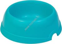 ДАРЭЛЛ 200 мл № 3 миска для кошек и собак мелких пород пластиковая, бирюзовая 