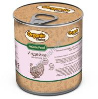 Organic Сhoice 340 г консервы 100 % индейка для щенков 