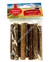 РОДНЫЕ КОРМА 8 шт х 10 см 45 г веточки ореха для грызунов