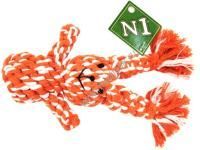 №1 23 см грейфер в форме зайца красно-белый