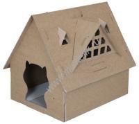 FAUNA INT ZORTO 53 см х 43 см х 46 см домик-конструктор для кошек картон 