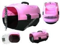 РОДНЫЕ МЕСТА 47х30х29 см переноска для животных малая розовая 