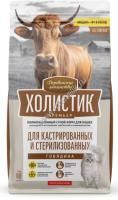 ДЕРЕВЕНСКИЕ ЛАКОМСТВА ХОЛИСТИК ПРЕМЬЕР 400 г полнорационный сухой корм для кастрированных и стерилизованных кошек с говядиной 