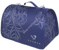 DOGMAN Лира №1 35х23х22 см сумка-переноска цвет синий 