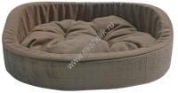 HOMEPET Indigo mocco №1 43 см х 38 см х 15 см диванчик коричнево-золотистый для домашних животных