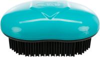 Щетка для ухода за домашними животными, TPR,  7 х 10 см, черный / бирюзовый Щетка для ухода за домашними животными, TPR,  7 х 10 см, черный / бирюзовый