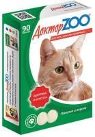 ДОКТОР ZOO Здоровье и красота 90 шт мультивитаминное лакомство с L-карнитином и таурином для кошек  ДОКТОР ZOO Здоровье и красота 90 шт мультивитаминное лакомство с L-карнитином и таурином для кошек