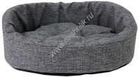 HOMEPET Жаккард Wool №1 43 см х 38 см х 15 см диванчик серый для домашних животных