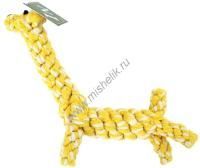 №1 22 см грейфер в форме жирафа желто - белый