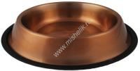 ANKUR 0,70 л миска медный цвет резиновое основание металл  ANKUR 0,70 л миска медный цвет резиновое основание металл