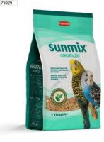 PADOVAN SUNMIX COCORITE 850 г корм для волнистых попугаев комплексный основной 