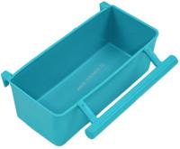 HOMEPET 9 см х 3,5 см х 3 см кормушка для птиц в клетку прямоугольная бирюзовая 1х50