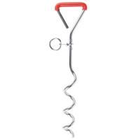 Фиксатор для крепления тросового поводка на газоне, 40 см/ф 9мм