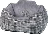 NOBBY KAPU 70 см х 55 см х 34 см лежак мягкий серый 