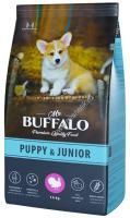 MR.BUFFALO PUPPY & JUNIOR 14 кг сухой корм для щенков и юниоров индейка