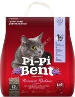 Pi-Pi Bent Нежный прованс 5 кг комкующийся наполнитель для кошачьих туалетов крафтовый пакет 