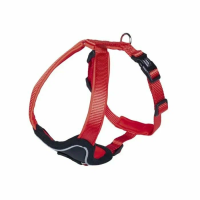 NOBBY CLASSIC PRENO COMFORT грудь 50-60 см ширина 30 мм шлейка для собак нейлон красная 