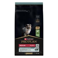 PRO PLAN 1,5 кг сухой корм для щенков средних пород с чувствительным пищеварением, с высоким содержанием ягненка 