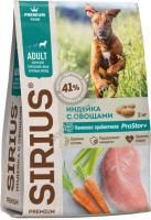 SIRIUS 2 кг сухой корм для взрослых собак крупных пород индейка с овощами 