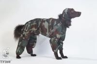 ТУЗИК Комбинезон Восточноевропейская овчарка дождевик-камуфляж кобель