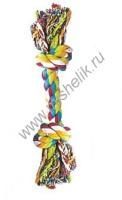 HOMEPET 170 г 35 см игрушка для собак канат с узлами
