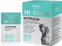 t VEDA MY TOTEM ACTIFLORA 30 саше по 1 г синбиотический комплекс для собак 
