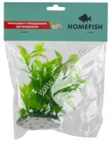 HOMEFISH 11 см Мезембриантемум растение для аквариума пластиковое с грузом