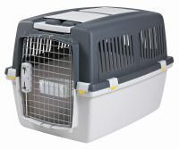 Транспортный бокс Gulliver 4, S–M: 52 x 51 x 72 см, светло-серый/тёмно-серый, до 18 кг