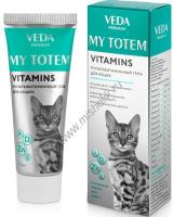 VEDA MY TOTEM VITAMINS 75 г мультивитаминный гель для кошек