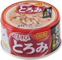 INABA Ciao Toromi 80 г консервы для кошек куриное филе с тунцом магуро и кацуобуси в бульоне 