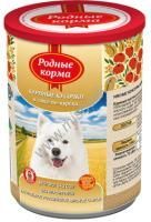 РОДНЫЕ КОРМА 970 г консервы для собак куриные кусочки в соусе по-курски 