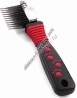 Hello PET колтунорез 11 лезвий мини боковой прямой