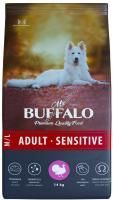 MR.BUFFALO ADULT M/L SENSITIVE 14 кг сухой корм для собак средних и крупных пород индейка