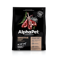 ALPHAPET SUPERPREMIUM 7 кг сухой корм для взрослых собак мелких пород с чувствительным пищ ALPHAPET SUPERPREMIUM 7 кг сухой корм для взрослых собак мелких пород с чувствительным пищ